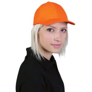 0005477_classic-six-panel-cap-orange-end-of-range Classic Six Panel Cap - Orange - End Of Range