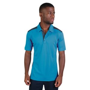 0006389_vector-polo-cyangraphite-end-of-range Vector Polo - Cyan/Graphite - End Of Range