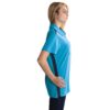 Ladies Vector Polo - Cyan/Graphite -  End Of Range