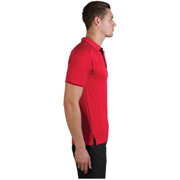 0008487_synergy-polo-redblack-end-of-range Synergy Polo - Red/Black - End Of Range