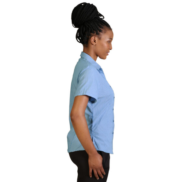 0013964_donna-blouse-short-sleeve-stripe-5 Donna Blouse Short Sleeve - Stripe 5