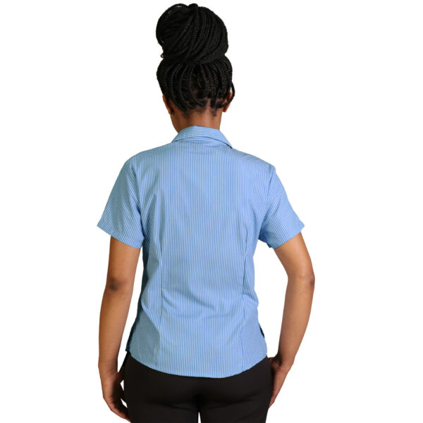 0013965_donna-blouse-short-sleeve-stripe-5 Donna Blouse Short Sleeve - Stripe 5