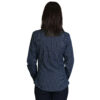 0014018_roselina-blouse-long-sleeve-check-1-navy Roselina Blouse Long Sleeve - Check 1 - Navy