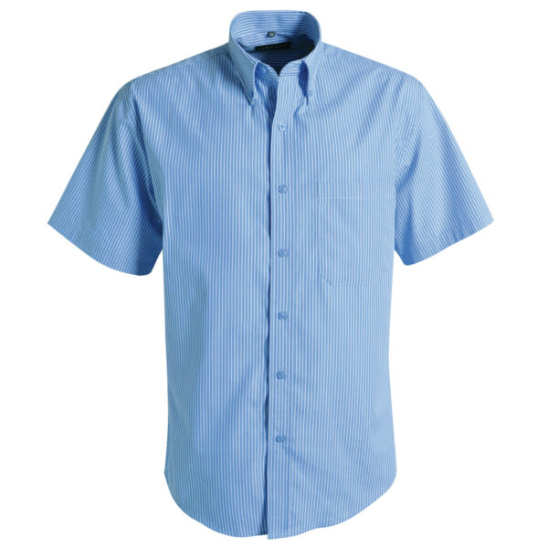 0014037_cameron-shirt-short-sleeve-stripe-5 Cameron Shirt Short Sleeve - Stripe 5