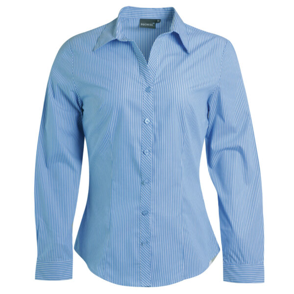 0014038_donna-blouse-long-sleeve-stripe-5 Donna Blouse Long Sleeve - Stripe 5