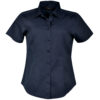 0014182_ladies-classic-woven-shirt-short-sleeve Ladies Classic Woven Shirt Short Sleeve