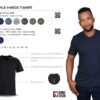 Print 140g Urban Lifestyle V-Neck T-Shirt - White - End Of Range