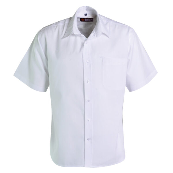 Icon Woven Shirt Short Sleeve - Bright White - End Of Range