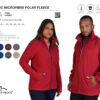 Print Classic Microfibre Polar Fleece - Maroon- While Stocks Last