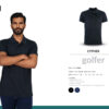 T-Shirts & Tops Header 2 Cypher Golfer - Navy
