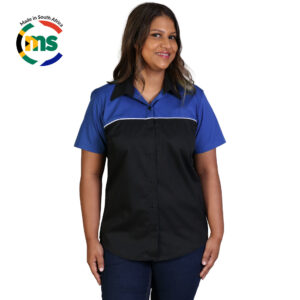 0017328_ladies-traction-pit-crew-shirt-end-of-range Ladies Traction Pit Crew Shirt - End Of Range