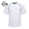 Raglan Trim T-Shirt - White/Navy - While stocks last