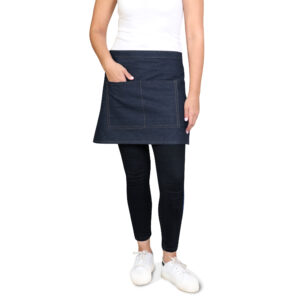 APD3 model - denim Waist Apron