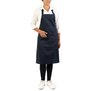 APD4 model - navy Bib Apron