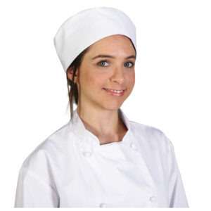 BAH1KTN model - white Bakery Hat