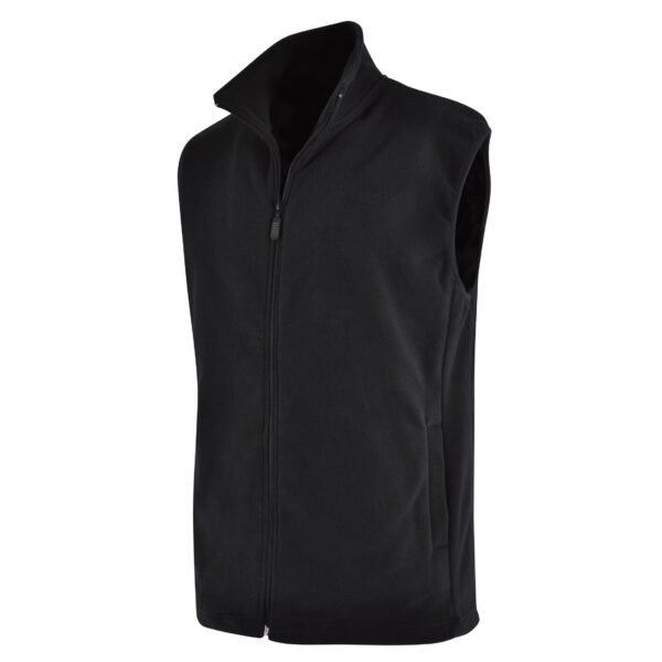 BMJ1 - black Beau Fleece - Sleeveless - Black - While Stocks Last
