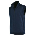 BMJ1 - navy Beau Fleece - Sleeveless - Navy - End Of Range