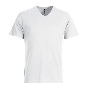 140g Urban Lifestyle V-Neck T-Shirt - White - End Of Range