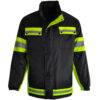 HVJ3 black yellow High Visibility Spark Jacket