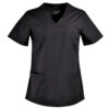 LET2 - black Lexie Scrub Top
