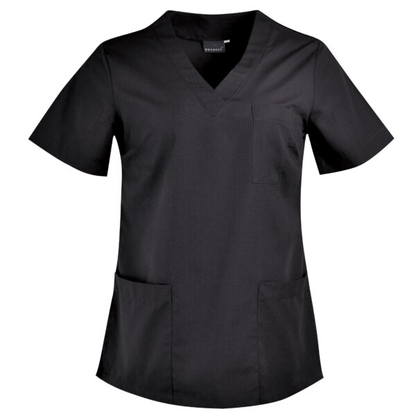 LET2 - black Lexie Scrub Top