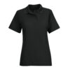 LPK2-black 175g Ladies Classic Pique Knit Polo