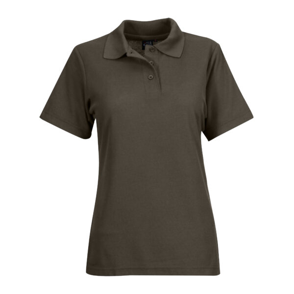 LPK2-darkolive 175g Ladies Classic Pique Knit Polo
