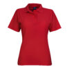 LPK2-red 175g Ladies Classic Pique Knit Polo