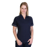 LSB5_model Ladies Flat Piping Polo - While Stocks Last