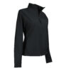 LSS2-black-side Ladies' Katana Softshell Jacket