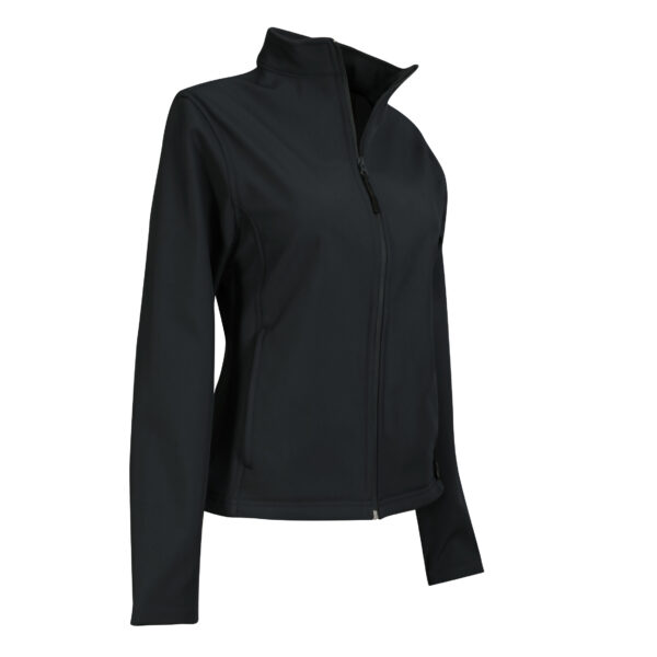LSS2-black-side Ladies' Katana Softshell Jacket