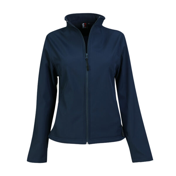 LSS2-navy-front Ladies' Katana Softshell Jacket