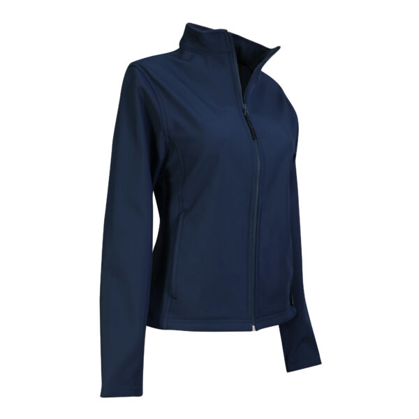 LSS2-navy-side Ladies' Katana Softshell Jacket