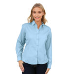 Ladies Classic Woven Shirt Long Sleeve