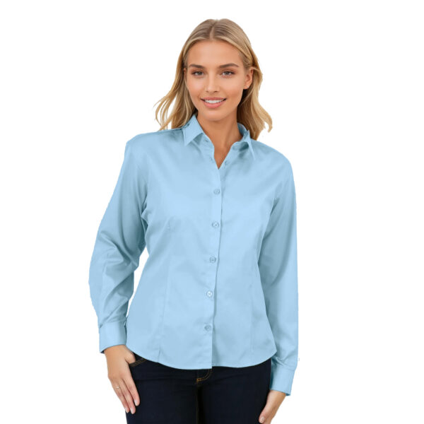 LWS2 - model Ladies Classic Woven Shirt Long Sleeve