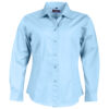 LWS2 sky Ladies Classic Woven Shirt Long Sleeve