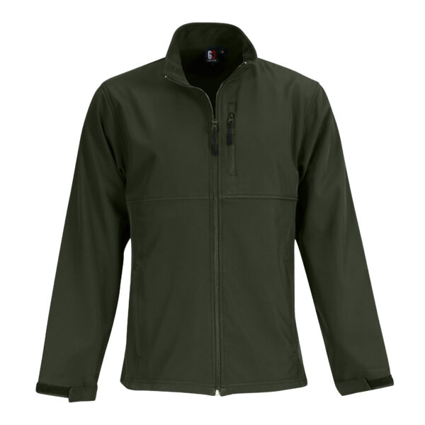 MSS2-dark olive-front Katana Softshell Jacket