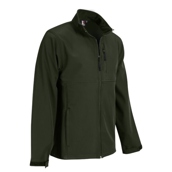MSS2-dark olive-side Katana Softshell Jacket