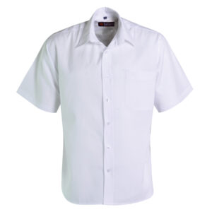 Icon Woven Shirt Short Sleeve - Bright White - End Of Range