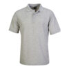 PKD201-grey-melange 175g Classic Pique Knit Polo