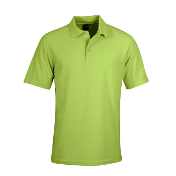 PKD201-lime 175g Classic Pique Knit Polo