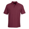 PKD201-maroon 175g Classic Pique Knit Polo