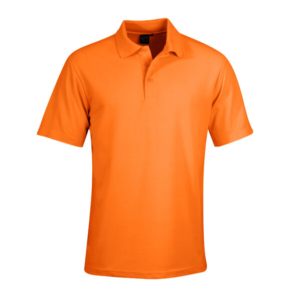 PKD201-orange 175g Classic Pique Knit Polo