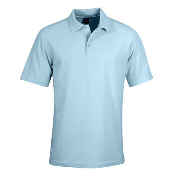 PKD201-sky 175g Classic Pique Knit Polo