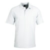 PKD201-white 175g Classic Pique Knit Polo