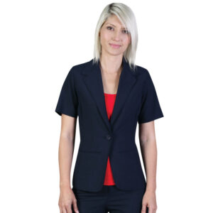 Rosa Jacket Short Sleeve - Black - End Of Range
