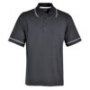SIE8 black Classic Microdot Polo