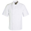 STT2K - white Stanley Chef Jacket - Short Sleeve