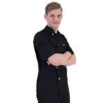 STT2KTN - model Stanley Chef Jacket - Short Sleeve